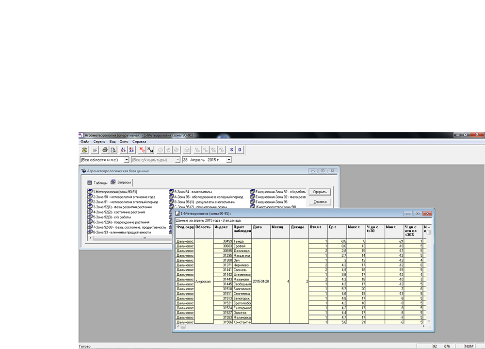 GIS METEO software: GIS METEO SOFTWARE